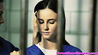 Pussylicking lesbo inmate tribbing in prison