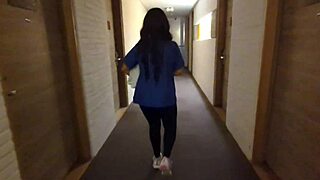 latina maid's massive ass seduced hard in hotel room