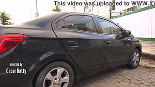 Two Sexy Brazilian Beauties Nude on Street Fucked by Three Monster Cocks DAP Anal