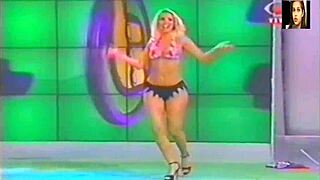 Lady Lu Performs Clothes-Ripping Undressing in Super Positive Brazilian Striptease