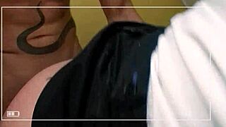 oh yeah, i love riding that big cock in fishnets and heels while getting my shaved pussy and ass filled deep...