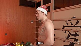 Every Christmas I dream of being someone's naughty gift, but Santa delivers intense creampie and pussy licking instead