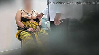 I Feel So Aroused Using This Indian Patient in the Clinic Passionately