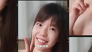 Hey, check out this amateur asian milf's intense cowgirl ride leading to a quick creampie cumshot