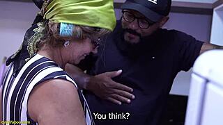 Hey, this real 73-year-old BBW mom craves rough anal from a young guy with a monster cock in deepthroat and assfucking action