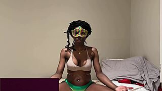 Dark temptations explode in her first interracial casting with squirting amateurs and huge black cock action!