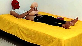 Doll Fucked by Single Man in Amateur Lingerie Scene