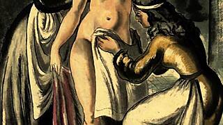 Vintage erotic art collection