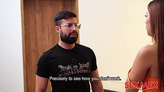 The maid satisfies her boss with a quick encounter