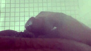 hey, ever tried a wild shower head orgasm with lactating milk play in solo amateur action?