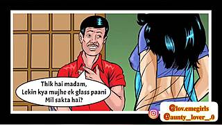 Savita Bhabhi kicks off episode 1 part 1 in classic Indian style