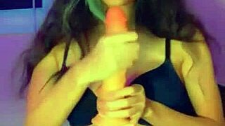 Sexy Teen With Big Tits Guides You Through Jerking Off Instructions