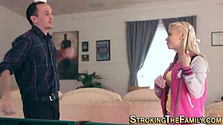 I feel so aroused watching this tattooed teen 18+ suck on that monster cock with deep passion