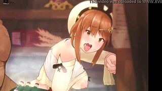 reisalin ryza stout experiences hidden encounter in forest with creampie in atelier ryza