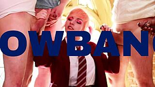 IDENTICAL LOOKING FRIEND SURPRISE VISIT TURNS INTO NAUGHTY BLOWJOB BLAST!