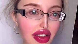 What Happens When A Russian Beauty With Glasses Shares Her Fetish Story In A Thick Accent?
