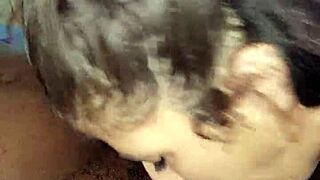 Amateur Babe Delivers Nasty Blowjob Action In Suggestive Encounter