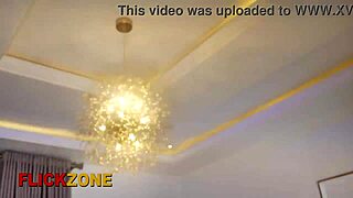 Curvy ebony maid with big ass gets fucked hard by boss in amateur homemade close-up