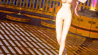 Megurine Luka Alien Project Diva Features Nude Bunny Costume Mod.