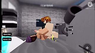 Roblox nerd guy fucks trashy plastic bimbo