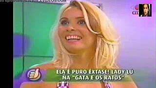 Lady Lu Performs Clothes-Ripping Undressing in Super Positive Brazilian Striptease