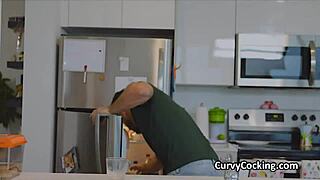 Imagine that big juicy titty teen 18+ wrapping around yogi's massive cock during workout