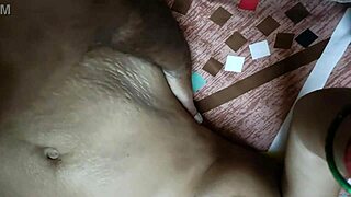 desi woman enjoys intense creampie action in passionate bedroom encounter
