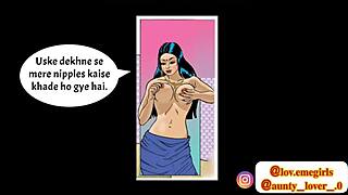 Savita Bhabhi kicks off episode 1 part 1 in classic Indian style