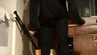 Workout session set to upbeat music