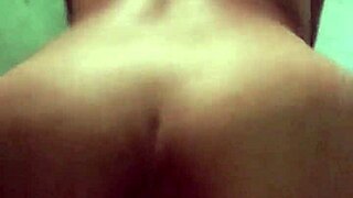 Petite latina amateur shows off sexy ass and natural tits solo!