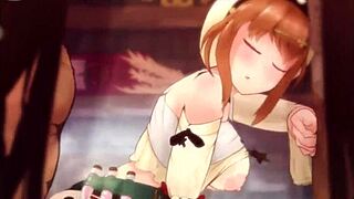 reisalin ryza stout experiences hidden encounter in forest with creampie in atelier ryza