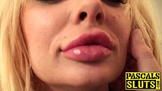 Ugh, spit on my face harder while you torment my bound body and fuck my ass raw, you dominant beast!