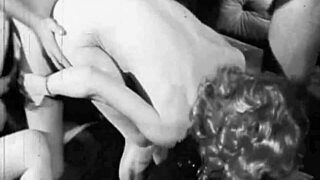Vintage Orgy MY SECRET LIFE with Hairy Pussy FUCKING in Retro Group Action