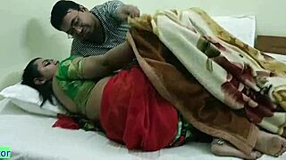 Wow, this Indian beauty has hot sex with her impotent husband on the ranch