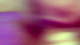 wife's close-up asmr blowjob ends in creampie