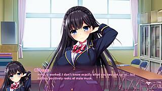 Hey that hentai milf takes monster cock creampie in asian anime action