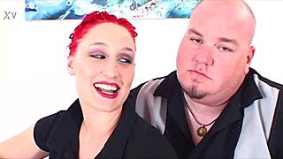 Natural tits casting interview with amateur couple and dirty talk