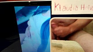 Intriguing Biker Tribute to Sexy Klaudia Hotwife in Wild Action