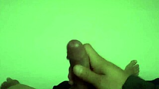 very hot latin guy jerking and moaning loud till orgasm and cum