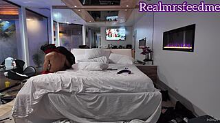 Medusa Bound Rides Black Wolf's Monster Cock in Rough BDSM Domination