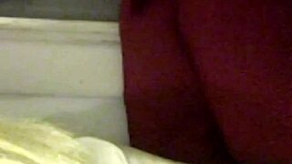 Blonde milf gringa raw shows tits and panties in amateur flashing action