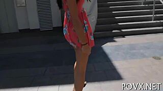 in this free teen 18+ porn video, petite slut mia hurley gets into wild pov fucking action outdoors