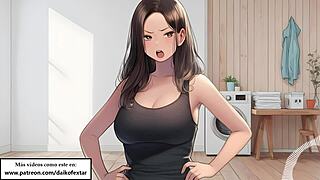 jerk off loser janitor caught sniffing panties spanish femdom