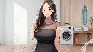 jerk off loser janitor caught sniffing panties spanish femdom