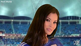 Intense raw action with natural tits and narrow ass in sneakers for Ohayoo Gozaimasu Japan thrill!