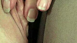 British Granny Claire Knight Pleasures Her Old Cunt