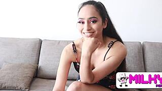 Horny Peruvian petite girl argues with boyfriend in park shows photos ends up with pussy pounded outdoors