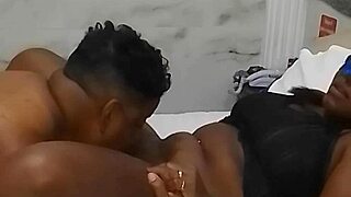I feel so intense with this big ass Latina taking anal from a big black cock