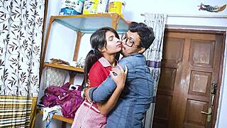 desi schoolgirl fucked hard by teacher tuition