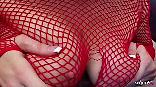 I had my firrst interracial mmf 3some with big black and white dicks in ass and pussy